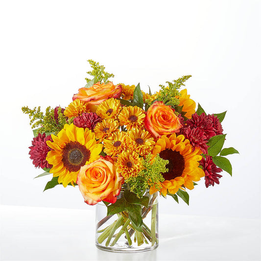Flannel Scarf Bouquet –  Beantown Florist, Everett MA