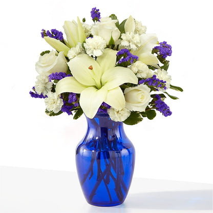 Sapphire Rush Bouquet –  Beantown Florist, Everett MA