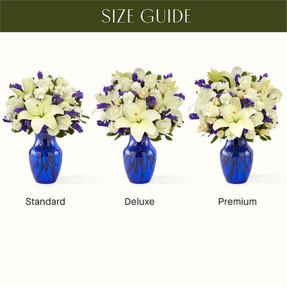 Sapphire Rush Bouquet –  Beantown Florist, Everett MA