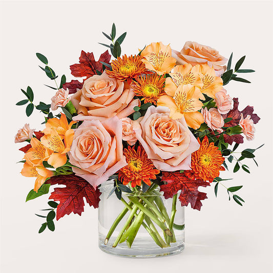 Spiced Latte Bouquet –  Beantown Florist, Everett MA