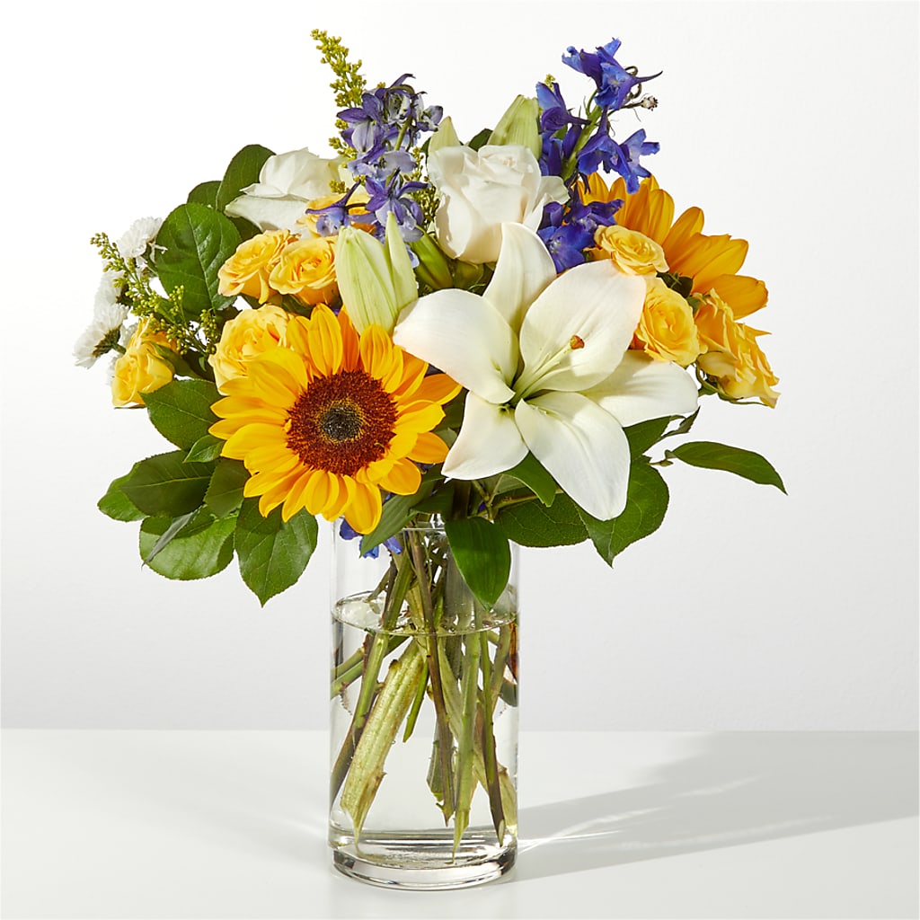 Wonderfully Sunny Bouquet –  Beantown Florist, Everett MA
