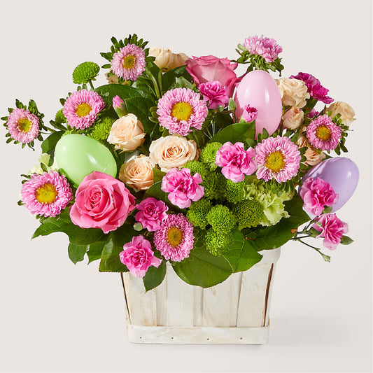 Get Eggcited Basket –  Beantown Florist, Everett MA