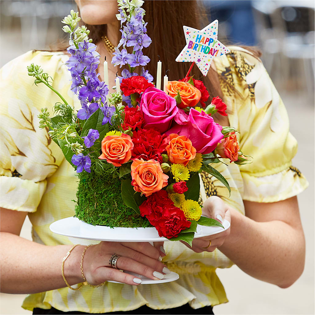 Best Year Yet Floral Cake –  Beantown Florist, Everett MA