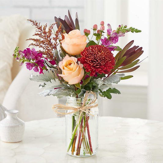 Moody Hues Bouquet –  Beantown Florist, Everett MA