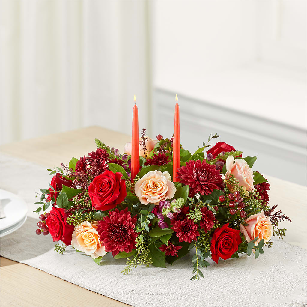 Most Thankful Centerpiece –  Beantown Florist, Everett MA