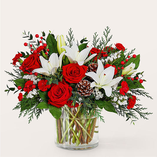 Best in Snow Bouquet –  Beantown Florist, Everett MA