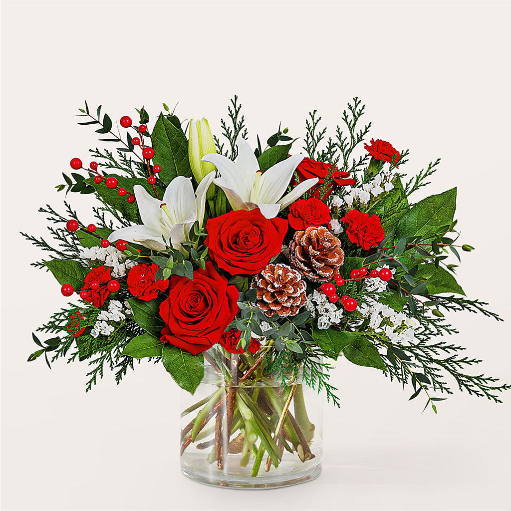Best in Snow Bouquet –  Beantown Florist, Everett MA