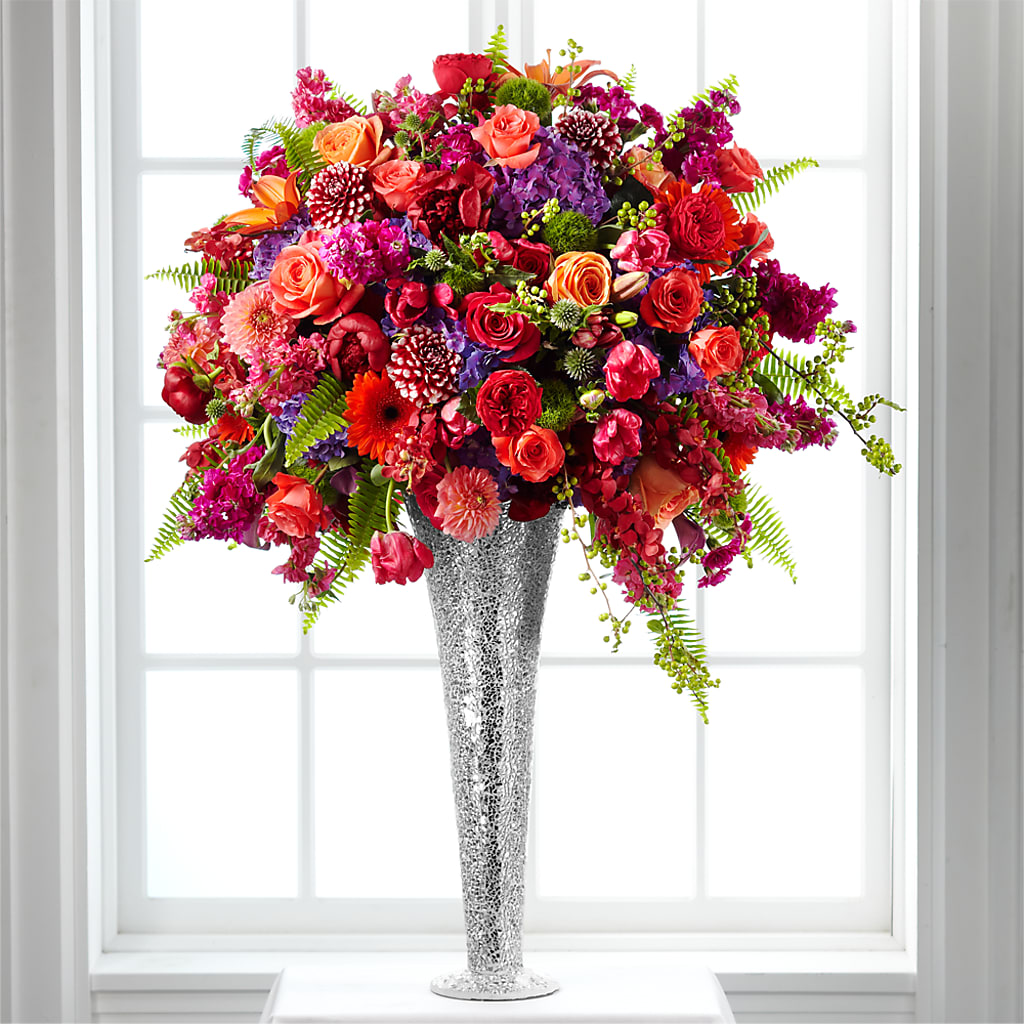 Flower Jeweled Arrangement –  Beantown Florist, Everett MA