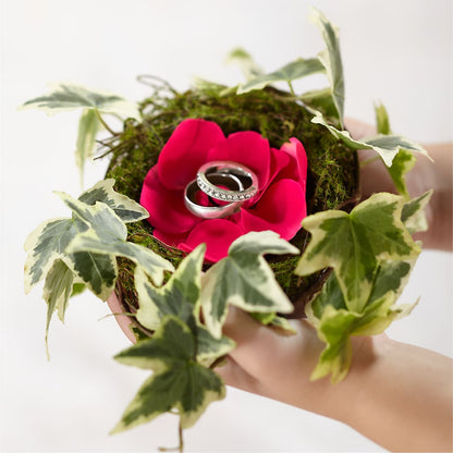 Lila Rose Ring Nest –  Beantown Florist, Everett MA