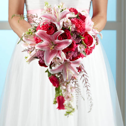 Lily & Rose Bouquet –  Beantown Florist, Everett MA