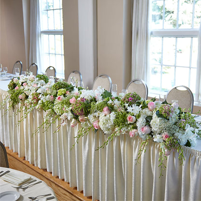 State of Joy Head Table Arrangement –  Beantown Florist, Everett MA