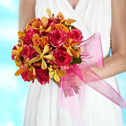 Brilliant Shades of Love Bouquet –  Beantown Florist, Everett MA