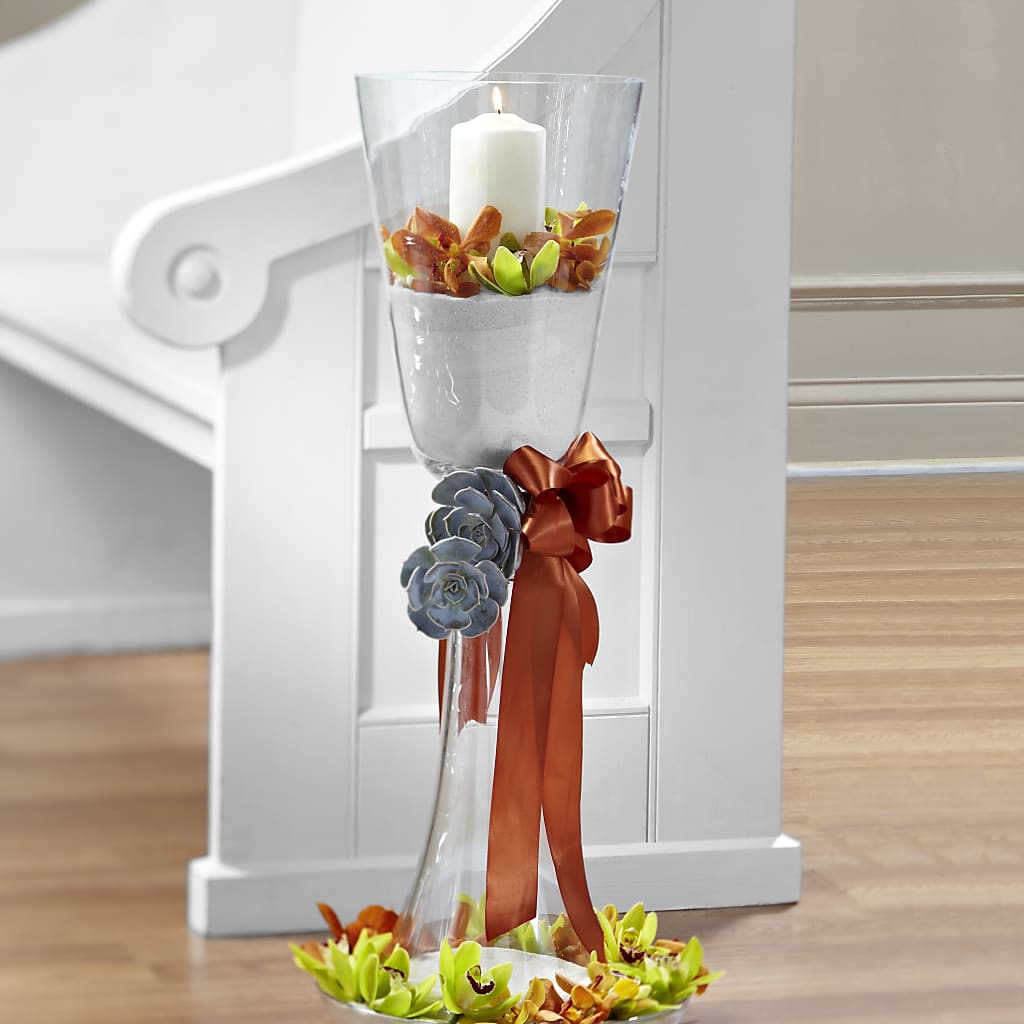 Matrimony Pew Decor –  Beantown Florist, Everett MA