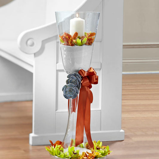 Matrimony Pew Decor –  Beantown Florist, Everett MA