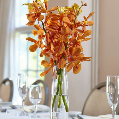 Orange Mokara Bud Vase –  Beantown Florist, Everett MA